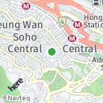 Peta lokasi: Lan Kwai Fong, Hong Kong SAR