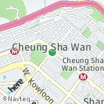 Peta lokasi: Cheung Sha Wan, Hong Kong SAR