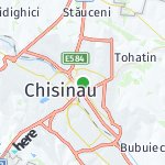 Peta lokasi: Chisinau, Moldova