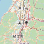 Peta lokasi: 후쿠이시, Jepang
