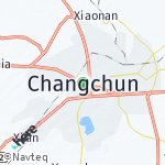 Peta lokasi: Changchun, Cina