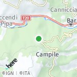 Peta lokasi: Canaghia, Prancis