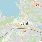 Peta lokasi: Keski-Lahti, Finlandia untuk keperluan jadwal sholat