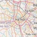 Peta lokasi: Hanoi, Vietnam untuk keperluan jadwal sholat