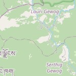 Peta lokasi: Lauri Gewog, Bhutan untuk keperluan jadwal sholat