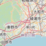 Peta lokasi: 伊勢原市, Jepang untuk keperluan jadwal sholat