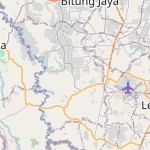 Peta lokasi: Panongan, Indonesia untuk keperluan jadwal sholat