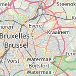 Peta lokasi: Brussel-Hoofdstad - Bruxelles-Capitale, Belgia untuk keperluan jadwal sholat