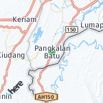 Peta lokasi: Pangkalan Batu, Brunei Darussalam