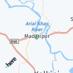 Peta lokasi: Madarypur, Bangladesh