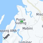 Peta lokasi: Punta Sulong, Filipina