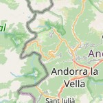 Peta lokasi: Pal, Andorra