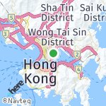 Peta wilayah Kowloon City, Hong Kong-Cina