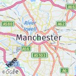 Peta lokasi: Manchester, Inggris Raya