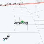 Peta lokasi: Ansaong, Kamboja