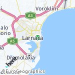 Peta lokasi: Larnaka, Siprus