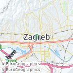 Peta lokasi: Zagreb, Kroasia