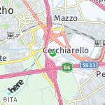 Peta lokasi: Cerchiate, Italia
