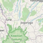 Peta lokasi: Ngrambe, Indonesia untuk keperluan jadwal sholat
