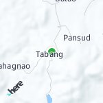 Peta lokasi: Tabang, Filipina