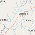 Peta lokasi: Patía, Kolombia