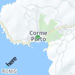 Peta lokasi: Corme Porto, Spanyol