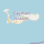 Peta lokasi: Bodden Town, Kepulauan Cayman