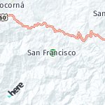 Peta lokasi: San Francisco, Kolombia