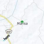 Peta lokasi: Marisa, Brasil