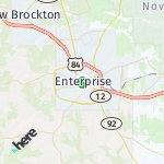Peta lokasi: Enterprise, Amerika Serikat