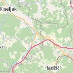 Peta lokasi: Đukući, Bosnia Dan Herzegovina