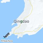 Peta lokasi: Qing Dao, Cina