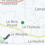 Peta lokasi: Gueslan, Prancis