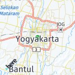 Peta lokasi: Yogyakarta, Indonesia