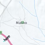 Peta lokasi: Malino, Makedonia Utara