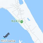 Peta lokasi: Madu, Sri Lanka