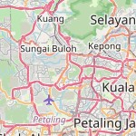 Peta lokasi: Seksyen 8, Kota Damansara, Malaysia untuk keperluan jadwal sholat