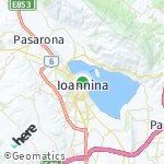 Peta lokasi: Ioannina, Yunani