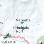 Peta lokasi: Ampana, Sri Lanka