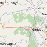 Peta lokasi: Ampana, Sri Lanka