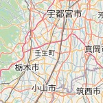 Peta lokasi: Tochigi-Shi, Jepang untuk keperluan jadwal sholat