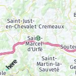 Peta lokasi: Juré, Prancis