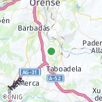 Peta lokasi: San Cibrao das Viñas, Spanyol