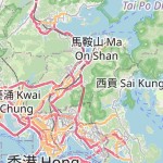 Peta lokasi: Sha Tin, Hong Kong-Cina untuk keperluan jadwal sholat