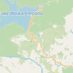 Peta lokasi: Tuai, Selandia Baru