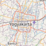Peta lokasi: Pakualaman, Indonesia untuk keperluan jadwal sholat