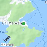 Peta lokasi: Chi Ma Wan, Hong Kong-Cina