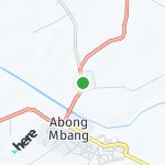 Peta lokasi: Mampang, Kamerun