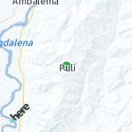 Peta lokasi: Pulí, Kolombia