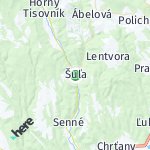 Peta lokasi: Šuľa, Slowakia